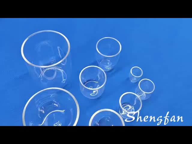 高品質の溶融シリカクォーツチューブ 透明色