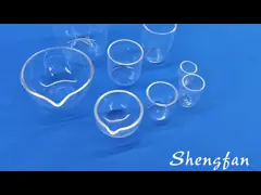 Manufacture Support Custom Heat Resistance Fuesd Large Diameter Quartz Clear Glass Tube