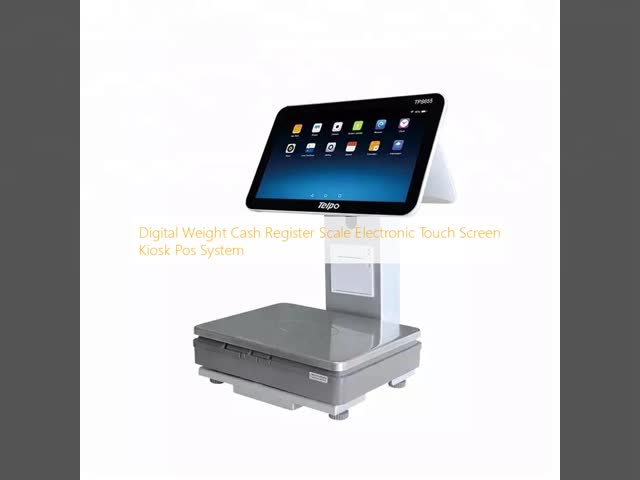 デジタル重量レジ スケール電子タッチ スクリーン キオスク Pos システム