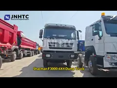 Most Popular Shacman 6x4 10 Wheeler F3000 Tipper Dump Truck for Construction Transportation