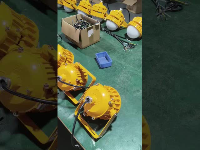 Explosion Proof LED Flood Light with Ex d IIC T6 Standard IP65 Waterproof and 5500-6500K Color Temperature for Hazardous Locations