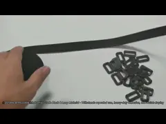 China Un - Napped Elastic  Strap / 100% Nylon Elasticated  Straps supplier