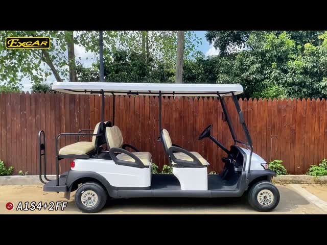 Automobile Large Golf Cart Security For 6 Person Enclosed Type