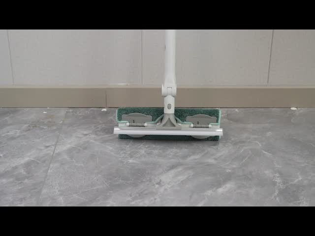 Rotatable Adjustable Window Cleaning Mop Squeegee For Wall Ceiling Floor Washable Triangle Microfiber Mop