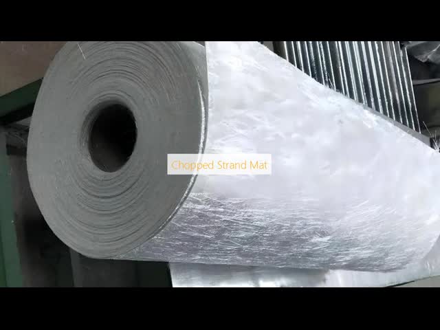 Eco Friendly Standard Chopped Strand Mat Non Woven Fiberglass Mat For Marine Panels