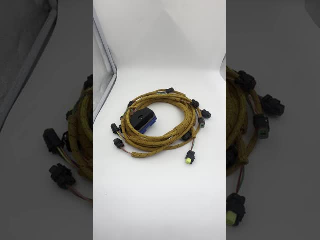EexcavaStart CAT C7.1 Arnés de cableado del motor 385-5997 260-5542 para excavadora El video