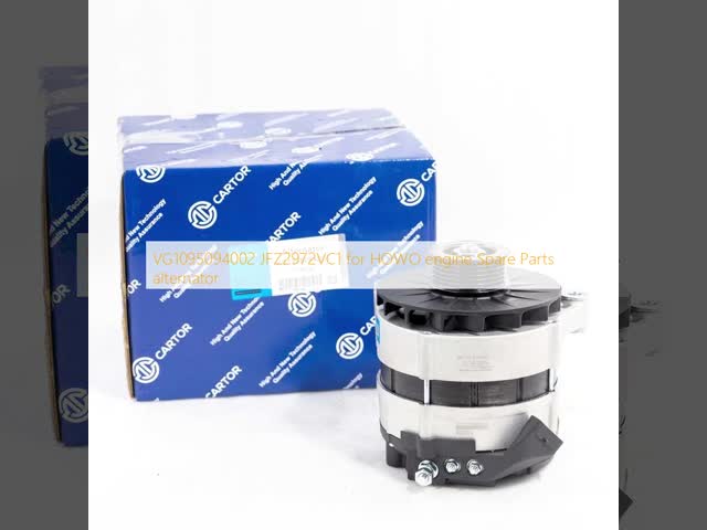 VG1095094002 Diesel Engine Alternator Antirust JFZ2972VC1 For HOWO Truck
