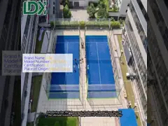 Outdoor Tournament Grade 360° Panoramic Professional Padel Court Perfect Choice For Sports Equipment