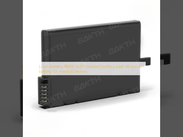 Li Ion Battery 18650 4S2P Standard Battery Pack Lithium Ion Battery For Medical Devices