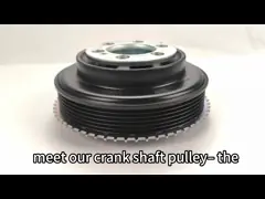 31480378 Car Engine Parts Vibration Damper Belt Pulley For VO LVO