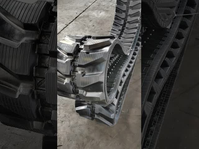 300×52.5K×76建設用機器のためのゴム製トラック下部構造/軽量のゴム製トラック