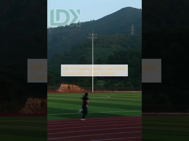 LDK 11v11 Soccer Lighting System High Visibility Customized Solution Available