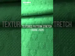 High Shape Retention Textured Swim Fabric Alternatives 91% Recycled Polyester 9% Spandex With Guarantee