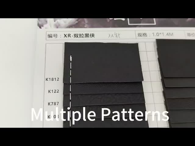 Wholesale Double Brushed Backing Pvc Various Embossed Patterns Artificial Synthetic Leather for Bags Sofa Faux Leather Materials