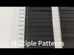 Wholesale Double Brushed Backing Pvc Various Embossed Patterns Artificial Synthetic Leather for Bags Sofa Faux Leather Materials