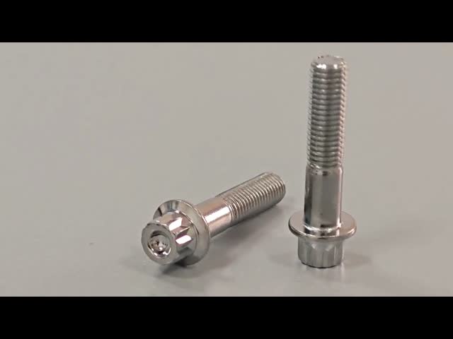 Black Zinc Plated Hex Flange Bolt 8.8 Grade M8-M12 DIN 6921 for Engine Brackets