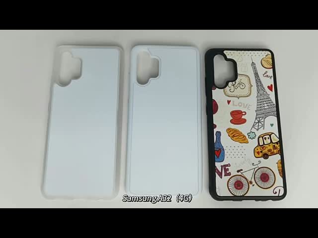 カスタム空白 2D TPU ゴム サブライメーション シリコン 電話ケース DIY サブライメーション 携帯電話ケース サムスン A32