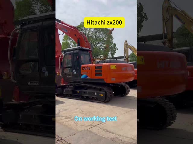 品質保証 中古 ヒタチ ザキス 200 クローラー 掘削機 建設機械 中古 ヒタチ 掘削機