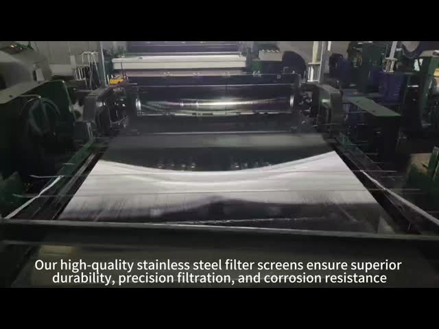 316L  Stainless Steel Filter Wire Mesh For Food And Medicine Passivation Surface