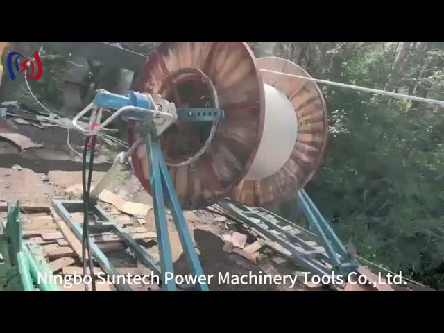 1250 - 2240mm 水力導体ドラムスタンド 建設安全