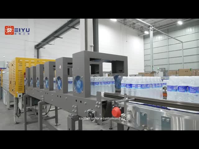 15kWのボトル水用収縮包装機