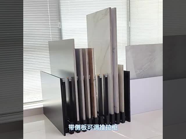 600x1200mm Slab Tile Display Stand  Pulling Out Granite Marble Stone Sample Display Rack