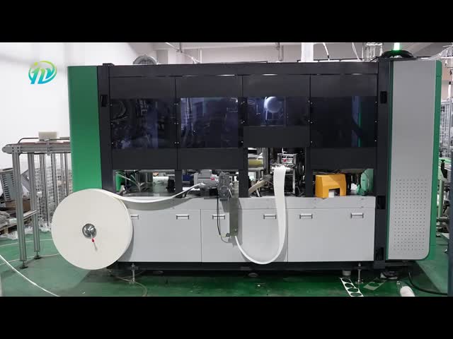 MYC-160S Seven Servo Motors Drive High Speed Paper Cup Machine