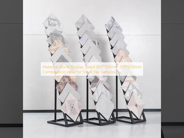 Waterfall Stone Display Stand 300 X 300mm 300x600mm Small Granite Display Stand