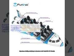 China Shooting Battle VR Flight Simulator Single Player With 360 ° Rotating Platform supplier