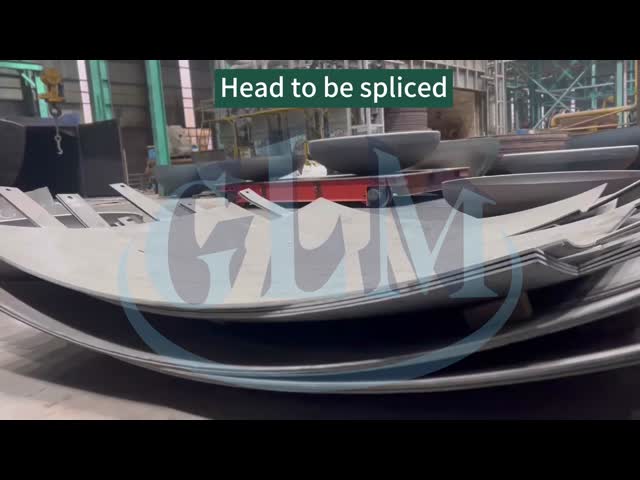 Elliptical Carbon Steel Tank Ends For Power Plant Environmental Protection Project