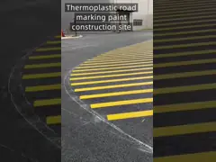 White and Yellow Reflective Thermoplastic Road Marking Paint For Road Marking