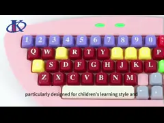 Customized computer keyboard designed especially for children color keyboard K-900