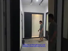 Cleaning And Contemporary Look With Aluminium Sliding Glass Doors For Home And Villa