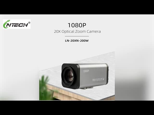 Professional HD-SDI Surveillance Camera with 20x Optical Zoom 0.001Lux Low Light and 6-in-1 Output