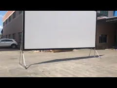 300 Inch Front And Rear Fast Fold Projector Screen Outdoor Theater Screen
