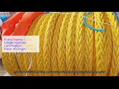 Abrasion Resistant Uhmwpe Braided Cord Uhmwpe Winch Rope Durable For Marine