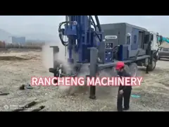 RCF200T Hydraulic Water Well Drilling Machine/200m Truck Mounted Water Well Drilling Rig/6X4 Truck Mounted Rig