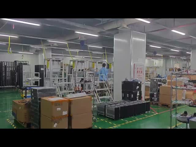 High Frequency 3 Phase Online UPS 10KVA - 200KVA Touch Screen Display 380V