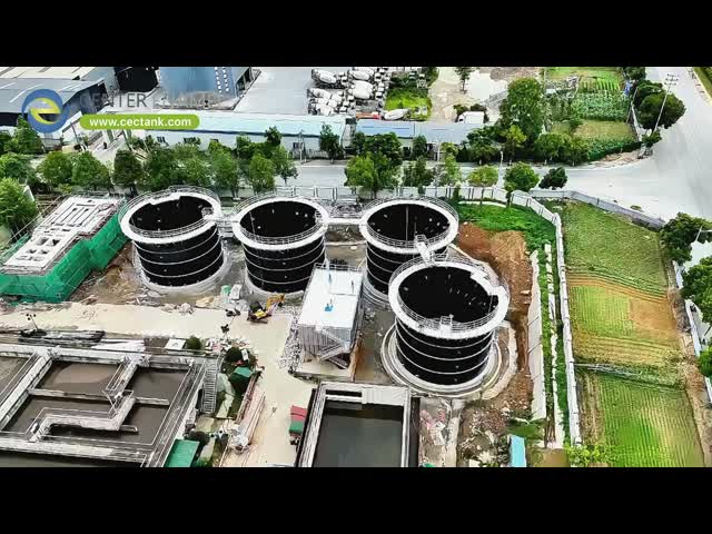Enamel central: o principal fabricante e fornecedor de tanques de armazenamento de lixiviação de aterros sanitários na China