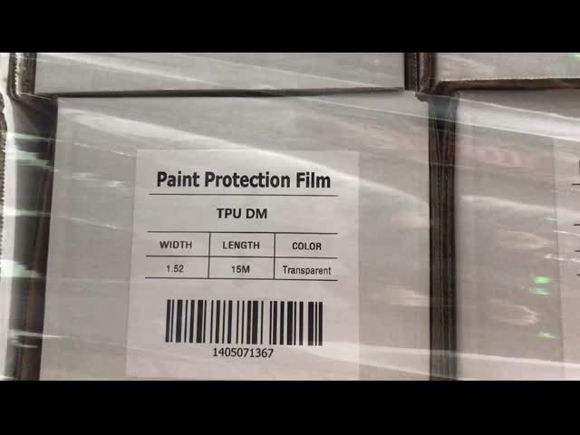 Matte TPU Car Clear Transparent Anti Yellow Vehicle Protection Film Stretchable