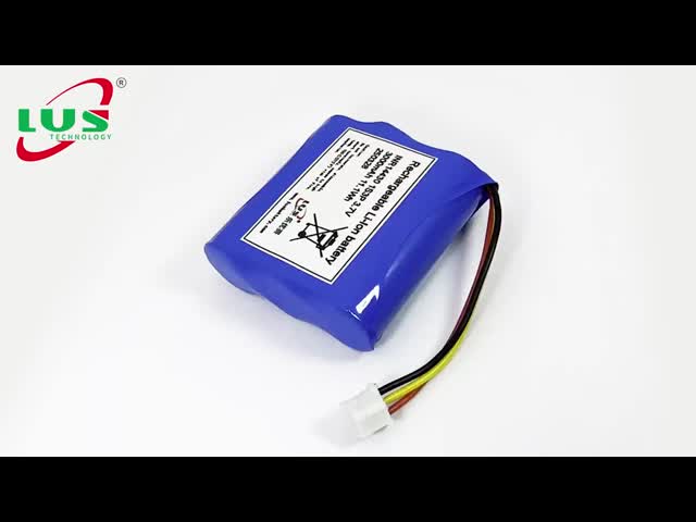 INR14430 3.7V 3000mah リチウムイオン電池 1S3P リチャージ可能なリチウムイオン電池パック オーダーメイド