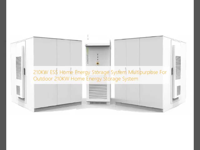 210KW ESS家庭用エネルギー貯蔵システム 多用途 屋外用 210KW家庭用エネルギー貯蔵システム