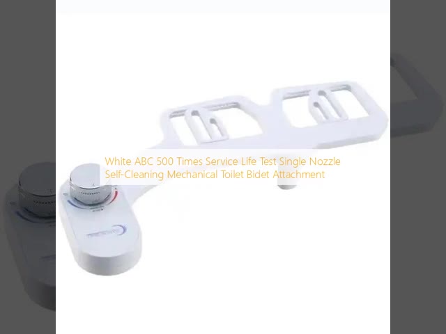 Teste de vida útil ABC 500 vezes branco Com bico de banho automático