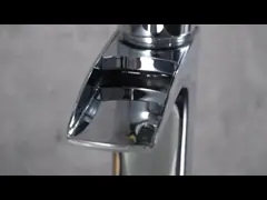 Chrome Finish High Brass Mixer Basin Faucet For Modern Bath Room T9392L
