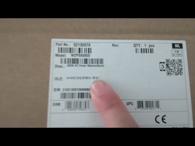 As séries de Huawei S7700 comutam o módulo de poder W2PSA0800 800W