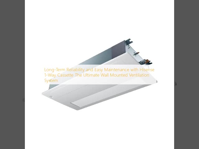 Hisense 1-Way Cassette Inverter AC - 12000-60000 BTU, Wi-Fi, 21 SEER