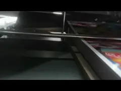 China Touch Screen Flute Lamination Pasting Machine Two Flute One Sheet supplier