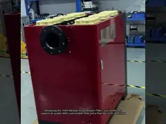 Modular Air Purification Filter with Low Pressure Loss PF 0.007MPa AO 0.008MPa AA 0.009MPa AX 0.009MPa ACS 0.007MPa