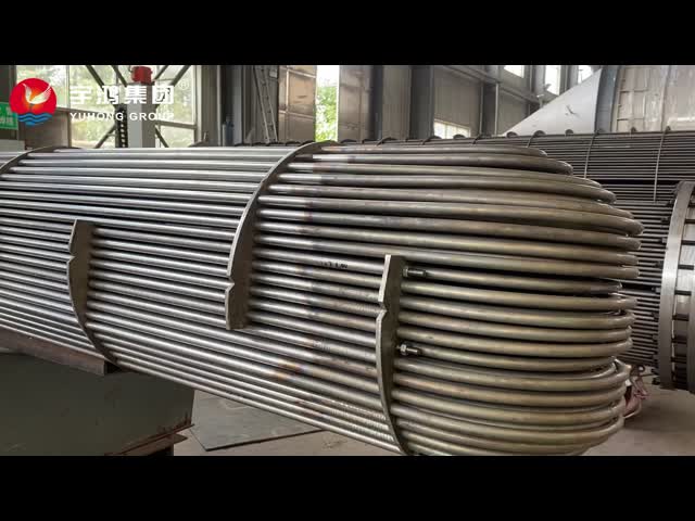 ASME U Stamp Certified SA334 Gr.6 Carbon Steel U-Bend Bundle for Ammonia Exchangers