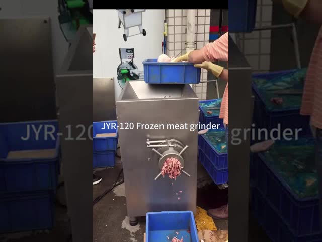Antomaticによって凍らせている肉Mincer機械、Equipementをひく肉骨